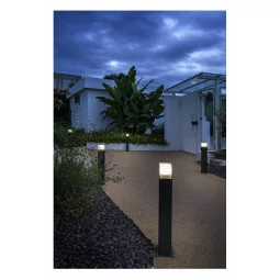 Lampă de exterior pentru cai de acces 11W GRAFIT E27 85x85x600mm anthrazit IP44