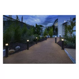 Lampă de exterior pentru cai de acces 11W GRAFIT E27 85x85x600mm anthrazit IP44