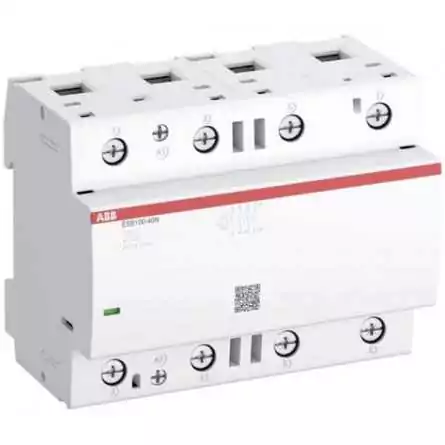 Contactor trifazat ABB ESB100-40-N, 4NO, 4-polii curent 100A IP20 AC/DC