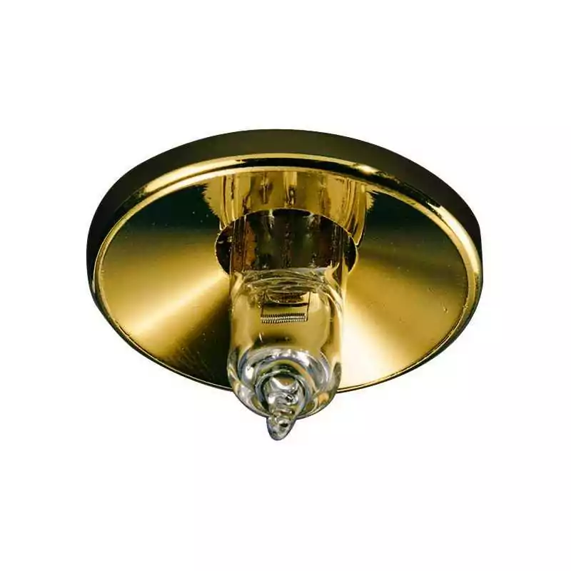 Spot punct Halogen LV max. 20W auriu 1G4 QT9 IP20 , cer cu stele