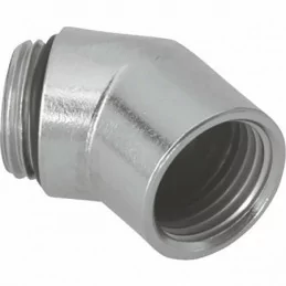 Kaiser 5725 ,Vinclu 45° din alamă cu filet interior/exterior , filet de legătură M25x1.5 / M25x1.5 ,