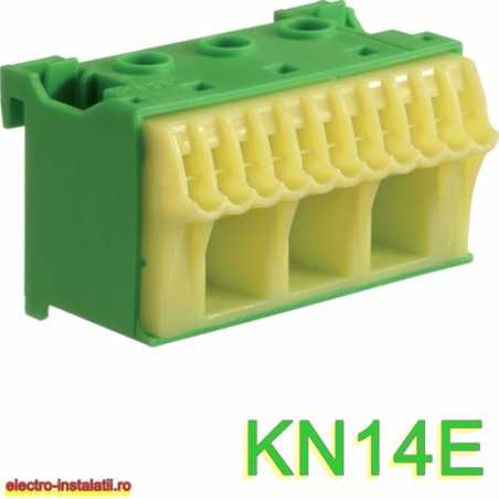 Hager QC KN14E - Bara PE 3x 25mm² + 11x 4 mm²