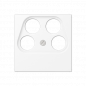 Jung A561-4SAT2WWM ,Placă centrală pentru priză cu 4 găuri SAT-TV (Ankaro)
