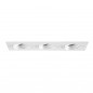 Modul incastrat dreptunghiular alb 3-lampi , ,Brumberg 45028170