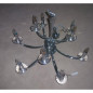 Candelabru , crom ,9 230V AC 9x40W PL crom ,Brumberg 859009