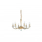 Candelabru , gold ,6 230V AC 6x40W PL gold ,Brumberg 859016