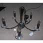 Candelabru ,negru - ,5 230V AC 5x40W PL sch.-ch. ,Brumberg 859025