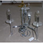 Candelabru , crom ,3 230V AC 3x40W PL crom ,Brumberg 859053