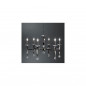 Candelabru ,negru - ,6 230V AC 6x40W PL sch.-ch. ,Brumberg 859066