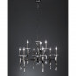 Candelabru ,negru - ,9 230V AC 9x40W PL sch.-ch. ,Brumberg 859069