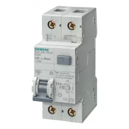 Siemens întreruptor diferențial RCBO tip A,6kA ,B 10A ,curba B, 30mA