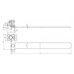 Clema tip bratara de echipotentializare tevi si burlane din INOX 27-89mm D 3 toli, DEHN 540904