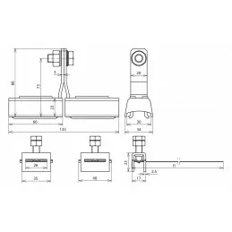 Colier pt țeavă zone explozive eX 3/4 Cu/gal Zn-INOX cu șurub de conectare, Dehn 540801