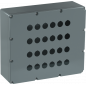 ABB 080SP24 ,Carcasă din metal , 24 Posturi de comandă gri , din aluminiu, IP66