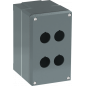 ABB 080SP4M ,Carcasă din metal , 4 Posturi de comandă gri , din aluminiu, IP66