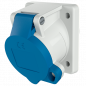 Mennekes 851 ,Priza modulara CEE pentru montajul in carcase sau canale , 16A 3 poli 6h 230V , IP44