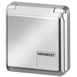 Mennekes 4904 ,Cepex-Priza modulara CEE pentru montajul in carcase sau canale SCHUKO 16A 2 poli 230V IP44