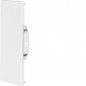 Capac terminal tăietură ascunsă tablă de oțel la BRS 70x170mm Capac 80mm alb , Hager BRS6517069010