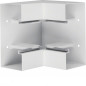 Colț interior din profil de bază la BRS 83x170mm Capac 80mm tablă de oțel alb uz. , Hager BRS8517049016