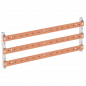 ABB ZXM1212 Șine de cupru 30x10mm, L:684mm Sină de cupru , montaj