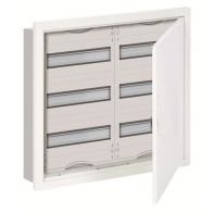 ABB U32 Tablou electric sub tencuială 3 randuri, cu rama si usa