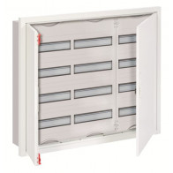 ABB U43 Tablou electric sub tencuială 4 randuri, cu rama si usa