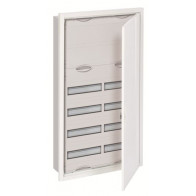 ABB U62K Tablou electric sub tencuială 6 randuri, cu rama si usa