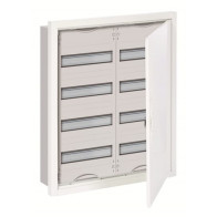 ABB U42/2 Tablou electric sub tencuială 4 randuri, cu rama si usa