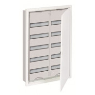 ABB U52/2 Tablou electric sub tencuială 5 randuri, cu rama si usa