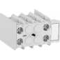 ABB MACN202AT Contactor auxiliar 2 NC conectare cu șurub, montaj frontal