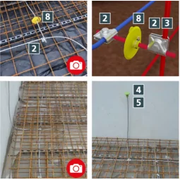 Piesă de capăt în formă de Z cu câte 1 orificiu D 10,5 mm și D 12,5 mm Oțel inoxidabil , DEHN 390499