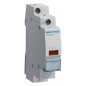 Indicator prezenta tensiune LED HAGER SVN133 1 faza portocaliu 48VAC+DC Indicator prezenta tensiune LED HAGER SVN133 1 faza portocaliu 48VAC+DC