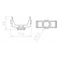 Adaptor prefix B1 Ø 20mm 1 bucată, pentru 1202-04 și 1204-24 ,Kaiser 1211-20 Adaptor prefix B1 Ø 20mm 1 bucată, pentru 1202-04 și 1204-24 ,Kaiser 1211-20
