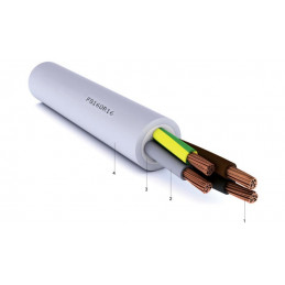 Cablu GRIGO FG din cauciuc 5x25 mm² , ignifug conform EN 60332-1-2