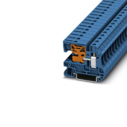 UTN10 Borna N de deconectare 10qmm conexiune cu șurub albastru