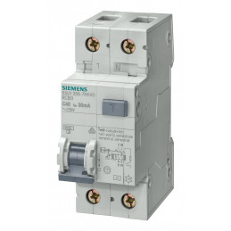 Siemens întreruptor diferențial RCBO tip A  6kA  16A B  30mA