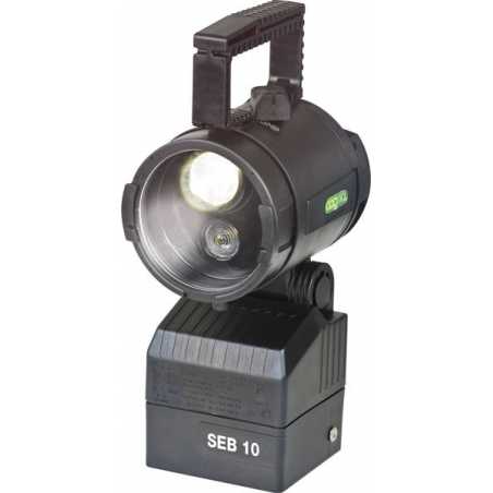 Lampa de mână ATEX SEB 10/10L pentru SEB 10 cu două lentile de mare putere