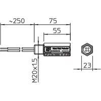 SPD-FRD OBO 5098382 Protectie supratensiuni atmosferice camp petrolier cu filet metric 32V