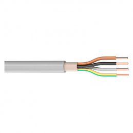 Cablu NYM-J 4 x 2,5 mm² Tambur 500ml