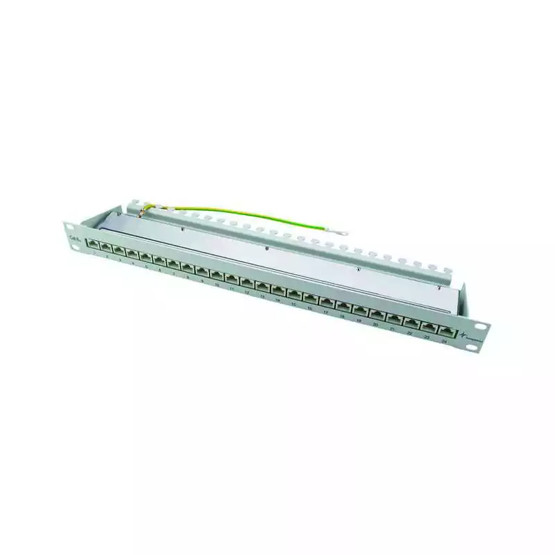 Telegärtner J02023A0050 Patch panel 24 port RJ45 Cat.6A MPP24-HS 1HE19 zoll