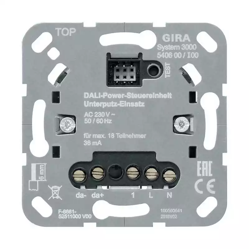 Unitate de control DALI GIRA 540600