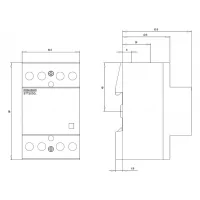 Contactor Siemens 5TT5050-0 AC230/400V 63A cu 4 contacte NO