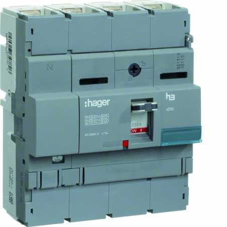 Intrerupator automat Hager HCB251H x250 4P 250A