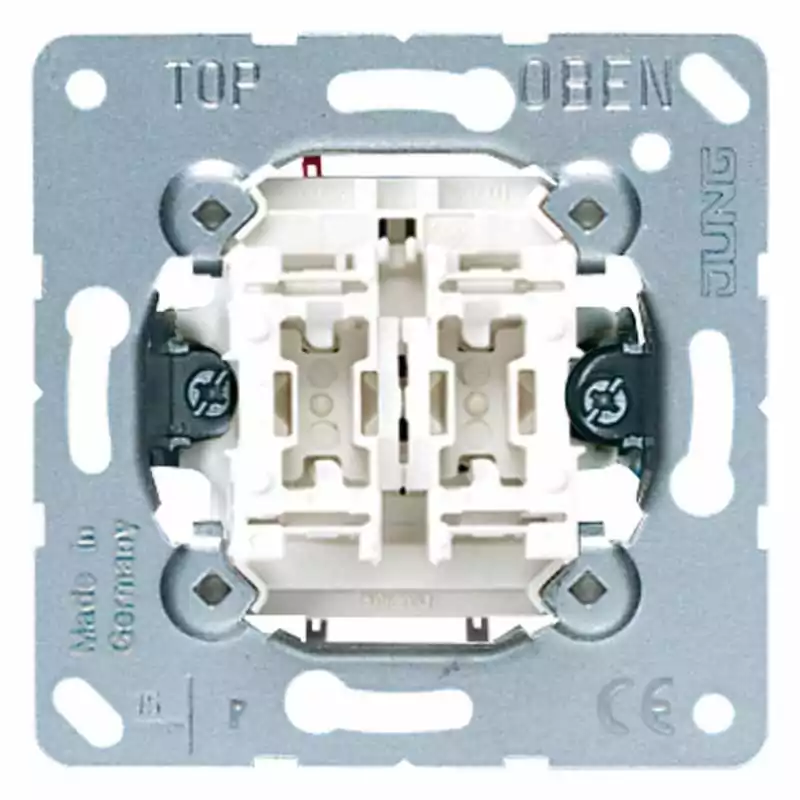 Întrerupător dublu Jung 505U UP 10A 250V