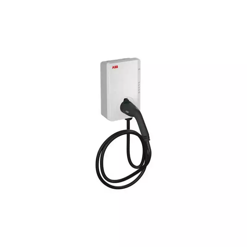 Stație încărcare auto 11KW, ABB TERRA AC TAC-W11-G5-R-0,CABLU 5 M, RFID, CONTOR DE ENERGIE