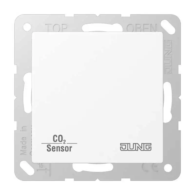 Jung CO2A2178BFWWM, senzor CO2 (dioxid carbon ) alb mat