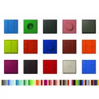 JUNG Les Couleurs® Le Corbusier LC501TSA32030,Set butoane pentru taste KNX F50