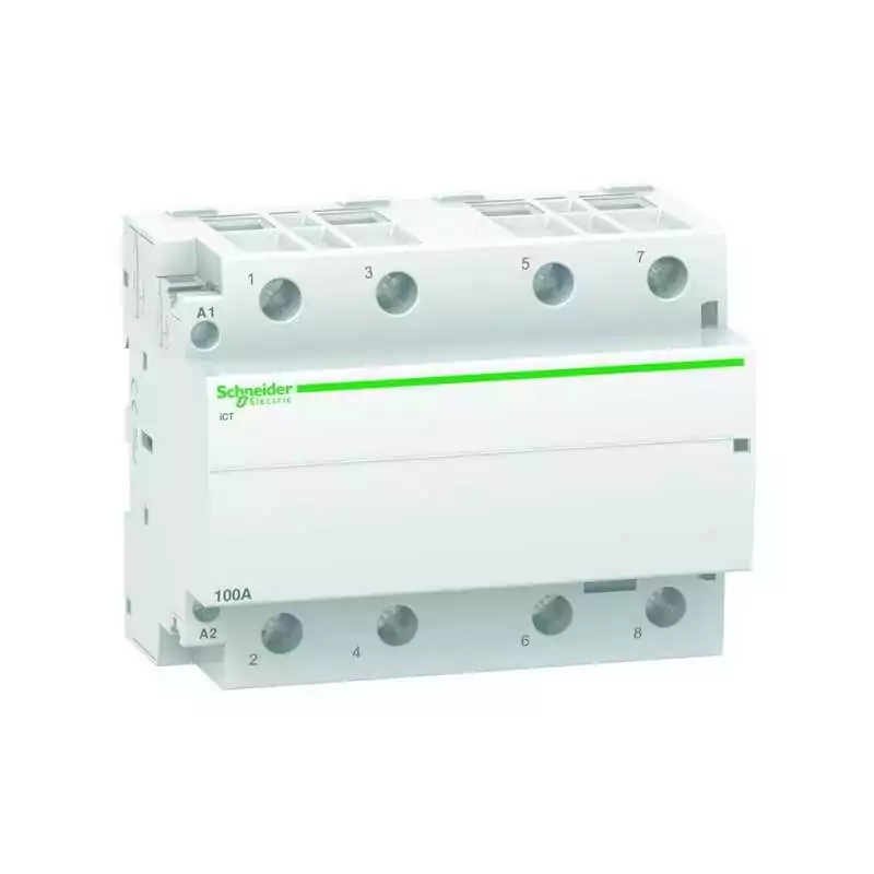 Contactor modular de instalatii ,Schneider A9C20884 , 4N0, 100A