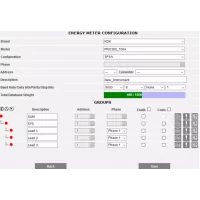 Data Logger cu server web pentru conectarea la contoarele Modbus