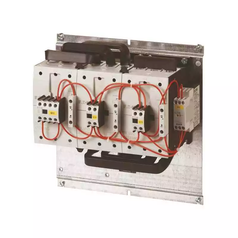 Combinație de contactori stea-triunghi pornire motoare, 380V 400 V, 75 kW, 230 V ,50 Hz